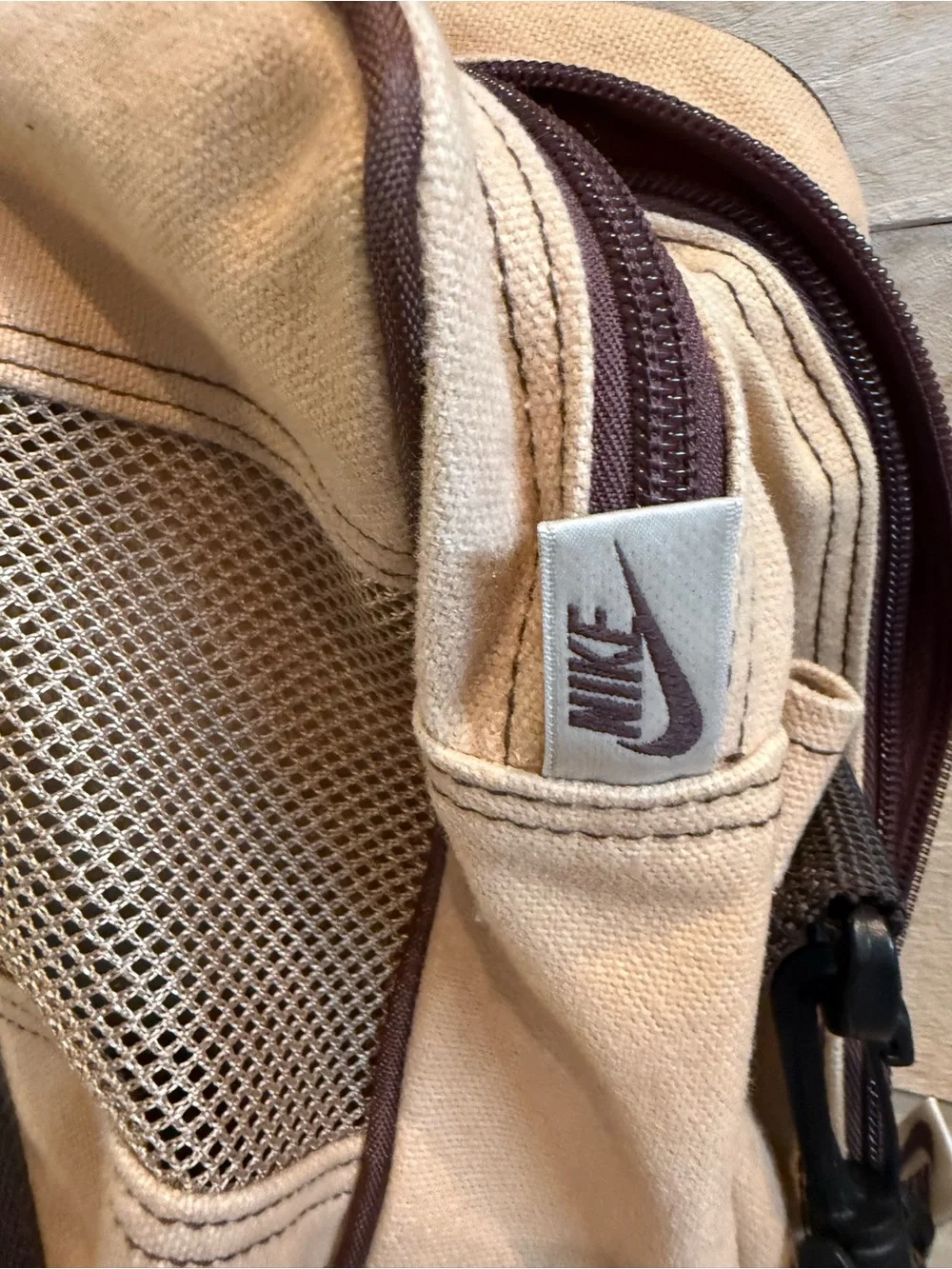 Vintage Nike Duffle Bag Gym Travel 90s